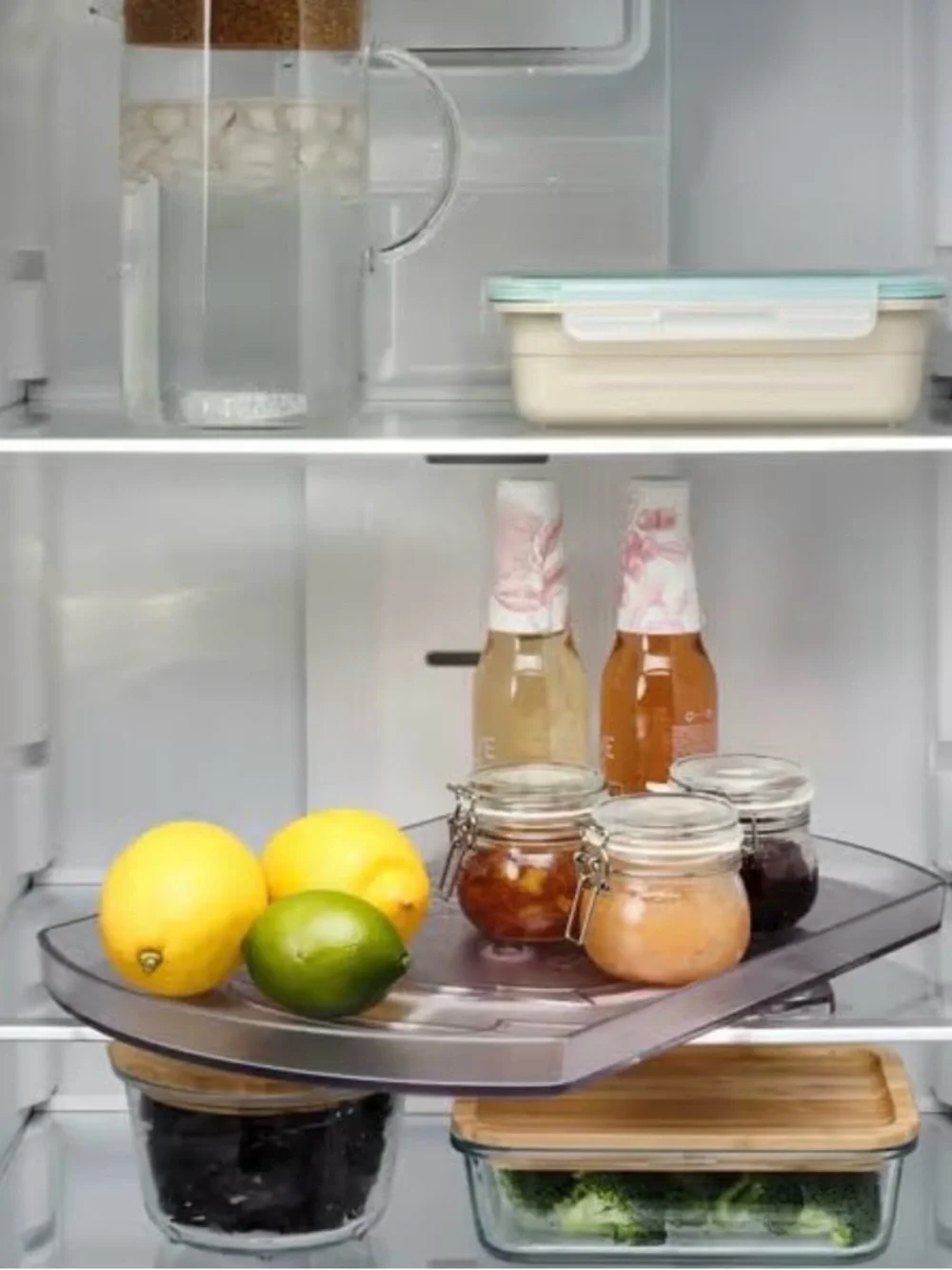 NWB IKEA Snurad Rotating Fridge Storage Tray